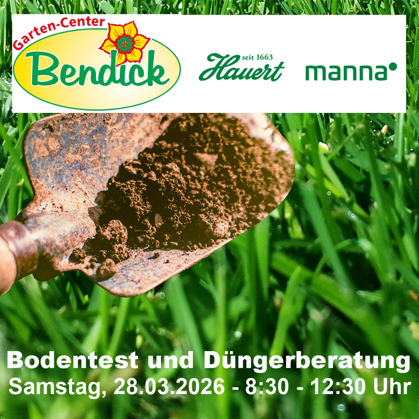 Bodentest und Düngerberatung 2026 bei Bendick in Mettingen