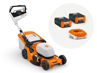 STIHL Akku-Rasenmäher RMA 453 PV, inkl. Akku AP 300 S und AP 500 S + Ladegerät AL 301