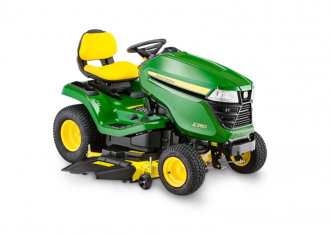 John Deere Rasentraktor X380 beim Garten-Center Bendick kaufen.