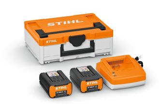 STIHL Power Box 2 (Systainer3 System): Akku-Box S inklusive 2 x Akku AP 300 S und Schnellladegerät AL 500