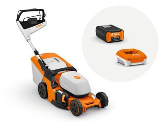 STIHL Akku-Rasenmäher RMA 448 PV, SET mit AP 300 S und AL 301