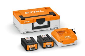 STIHL Power Box1 (Systainer3 System): Akku-Box S inklusive 2 x Akku AP 200 und Schnellladegerät AL 301