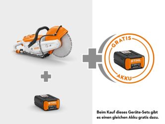 STIHL Akku-Trennschleifer TSA 300, SET mit 2x AP 500 S