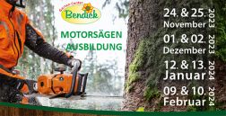 Motorsägenausbildung bei Bendick in Mettingen