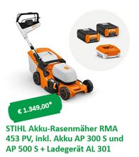 Aktion STIHL Akkurasenmäher Sets bei Bendick in Mettingen