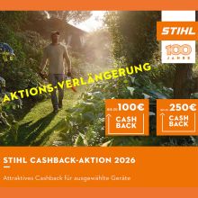 STIHL Cashback Aktion bei Bendick in Mettingen