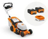STIHL Akku-Rasenmäher RMA 448 PV, SET mit AP 300 S & AP 500 S, AL 301