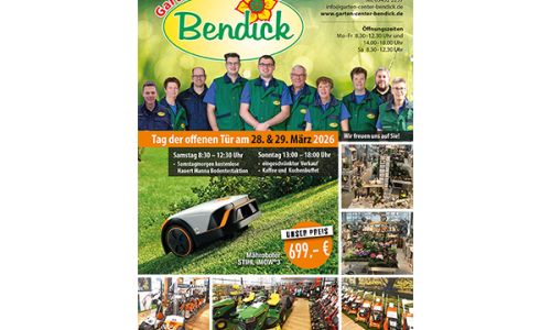 Frühjahrsangebote bei Bendick in Mettingen