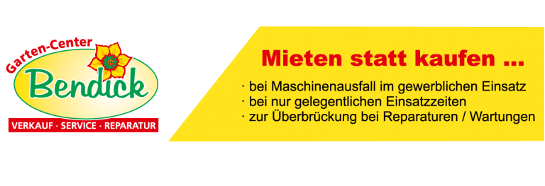 Mietgeräte bei Bendick in Mettingen