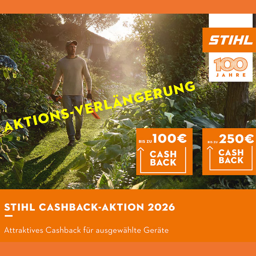 STIHL Cashback Aktion bei Bendick in Mettingen